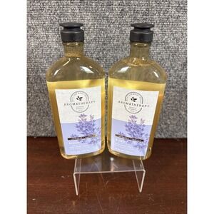 2PK Bath & Body Works‎ Aromatherapy Sleep Lavender & Vanilla Body Wash Foam Bath